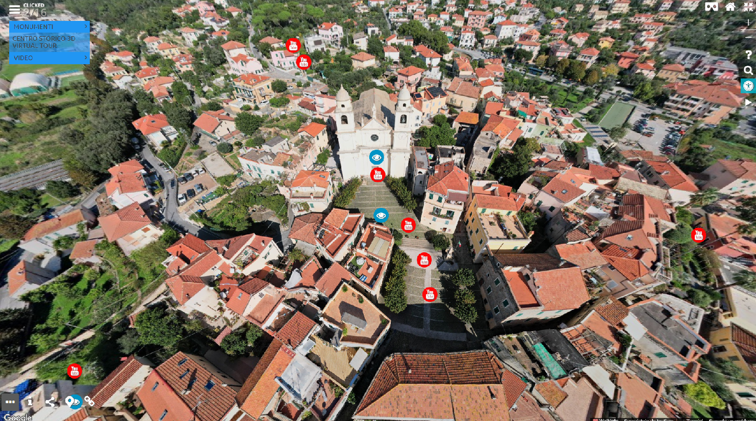 Sky Maps – centro storico Borgio
